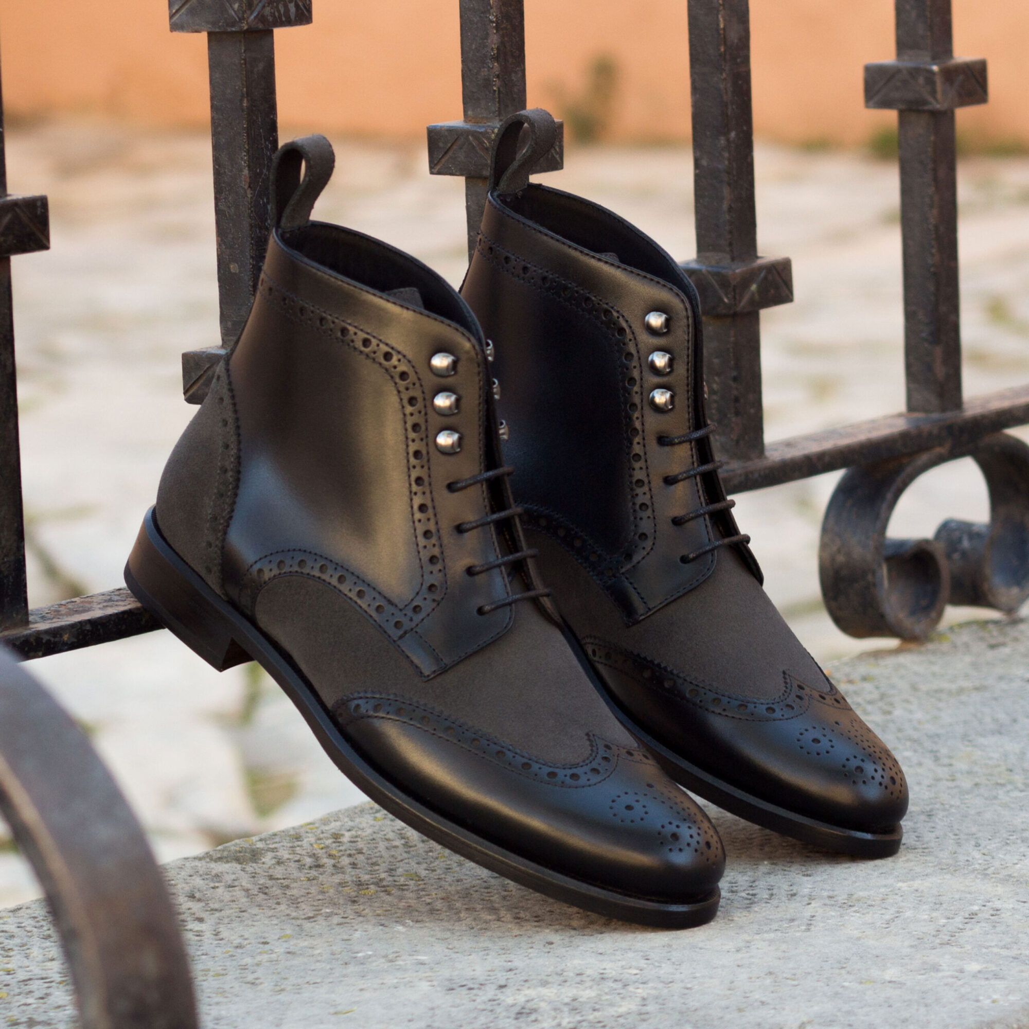Women's Military Brogue - Image 4
