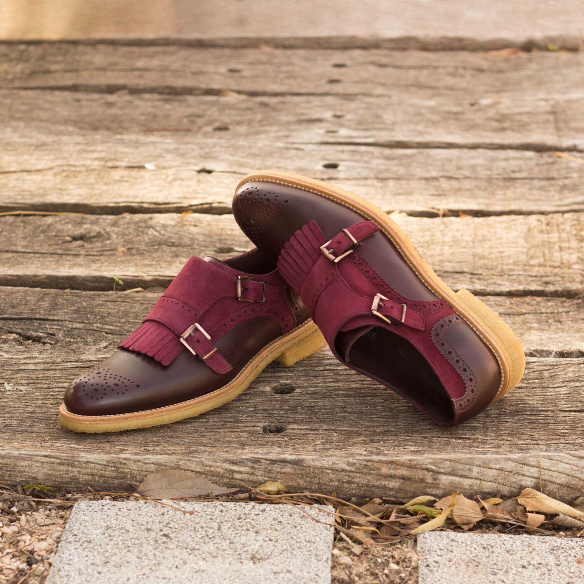 Women's Kiltie Monk Strap - Image 4