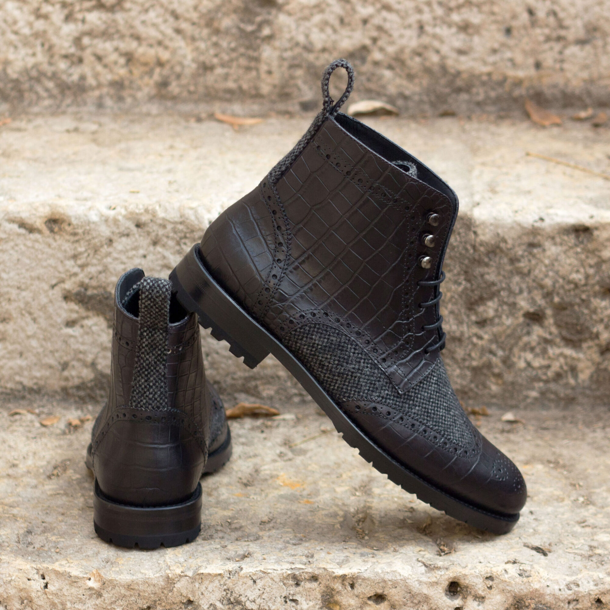 Women's Military Brogue - Image 3