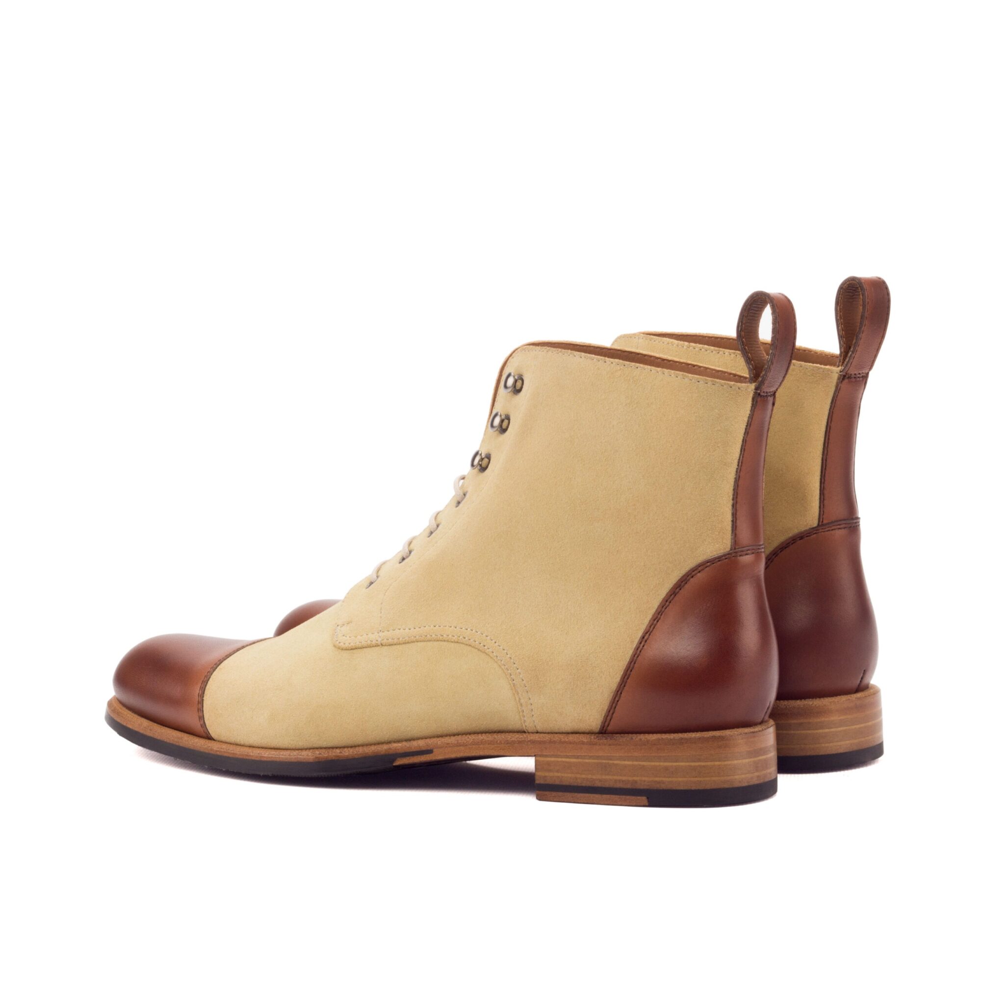 Women's Lace Up Captoe Boot - Image 2