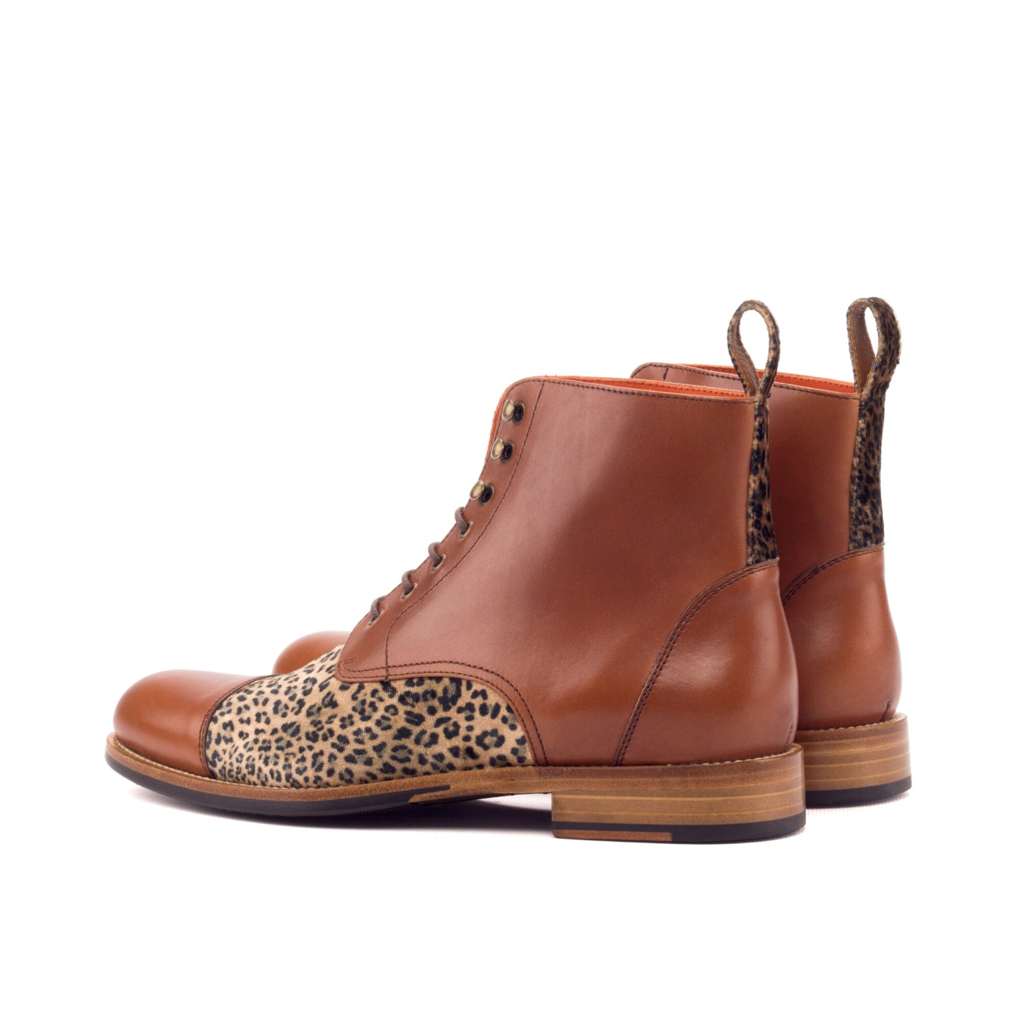 Women's Lace Up Captoe Boot - Image 2