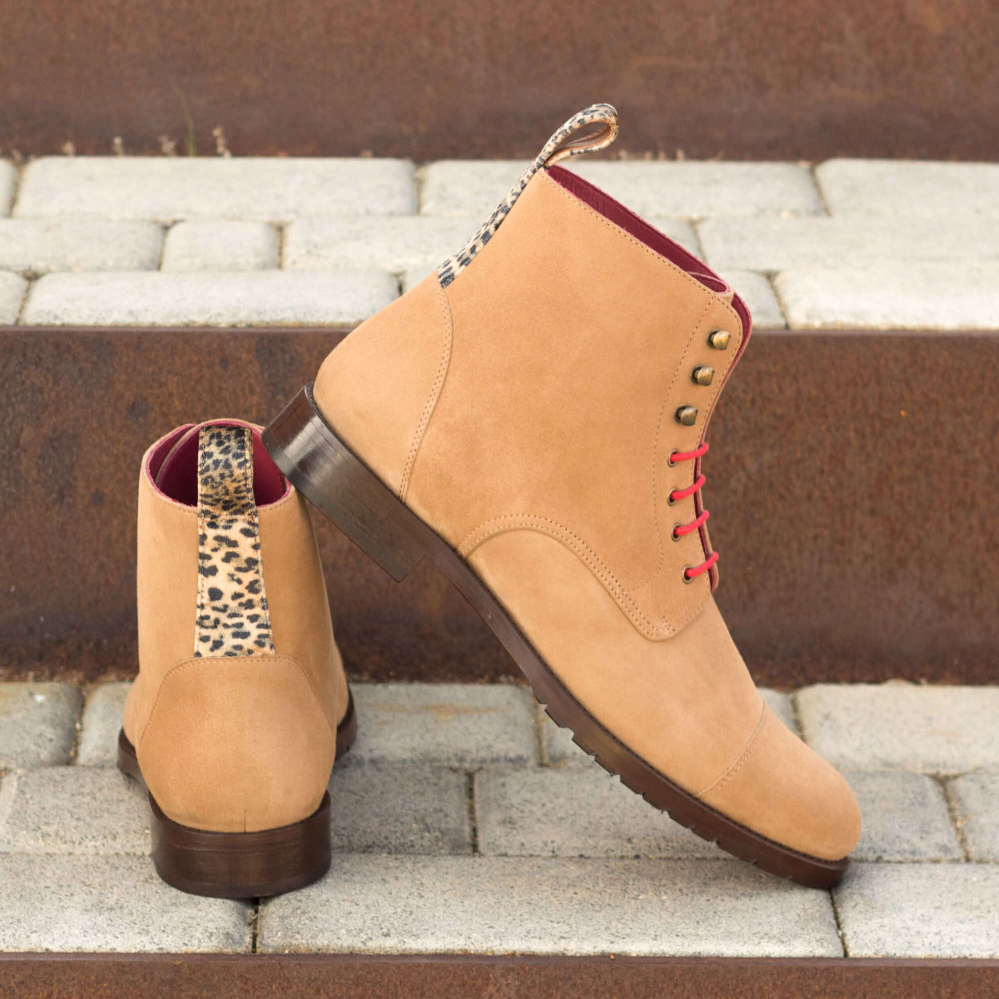 Women's Lace Up Captoe Boot - Image 4