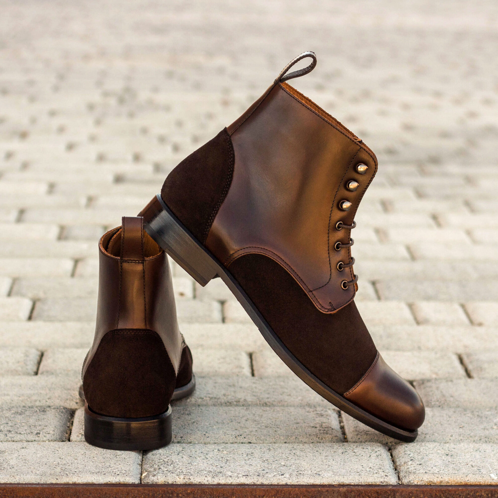 Women's Lace Up Captoe Boot - Image 4