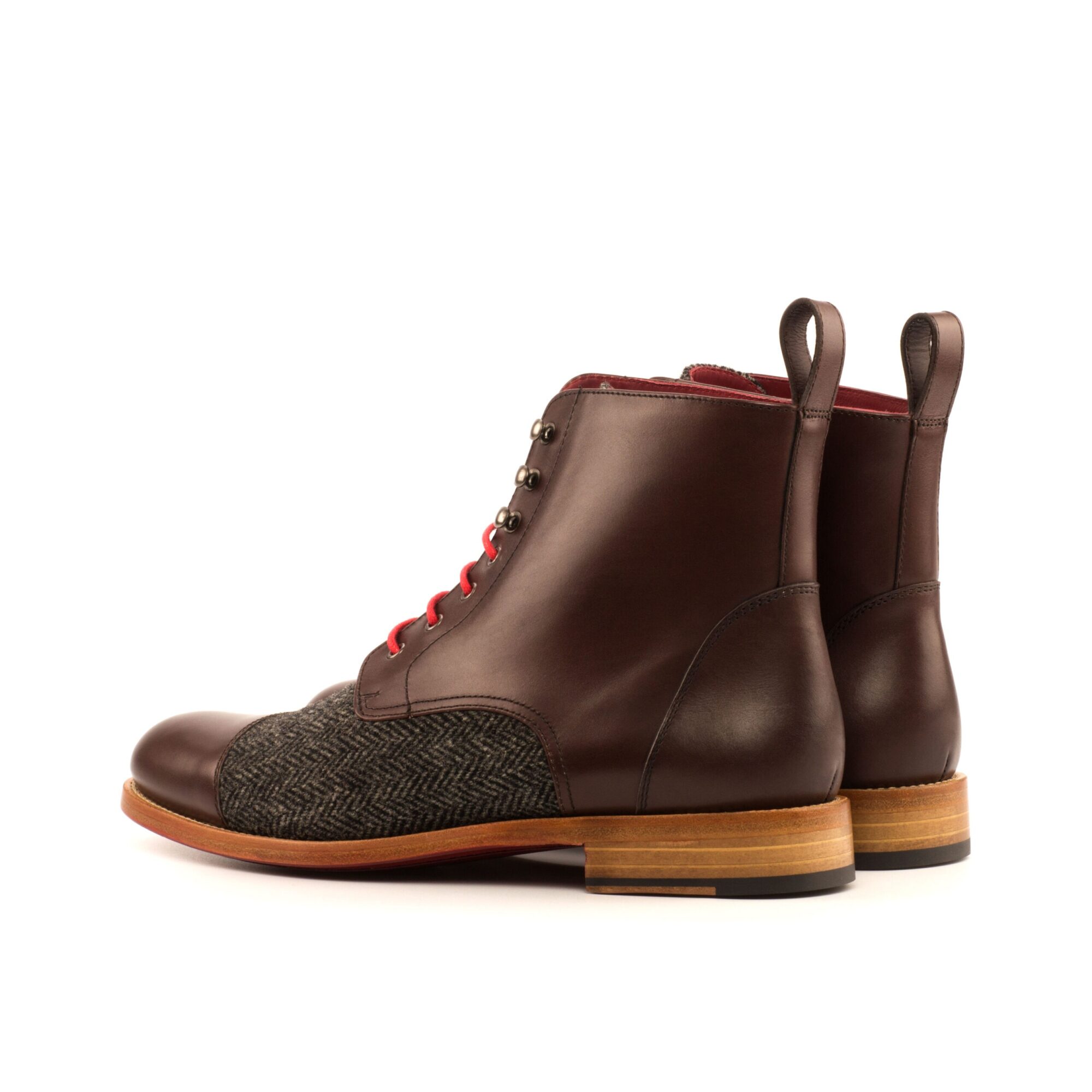Women's Lace Up Captoe Boot - Image 2