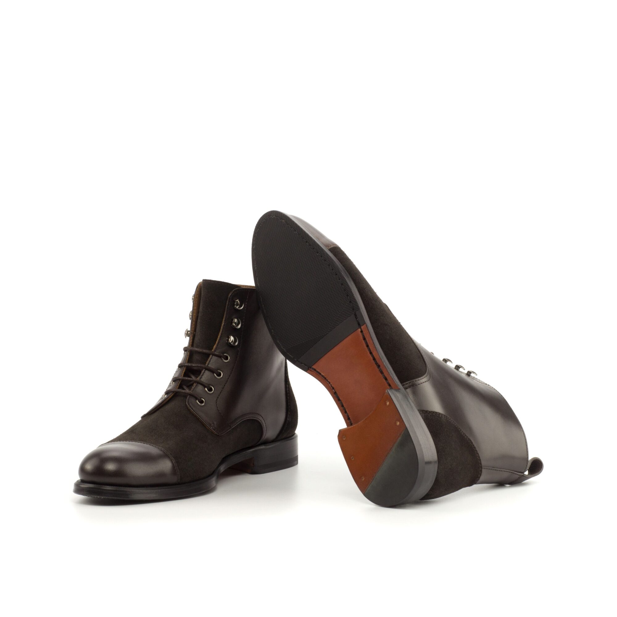 Women's Lace Up Captoe Boot - Image 3