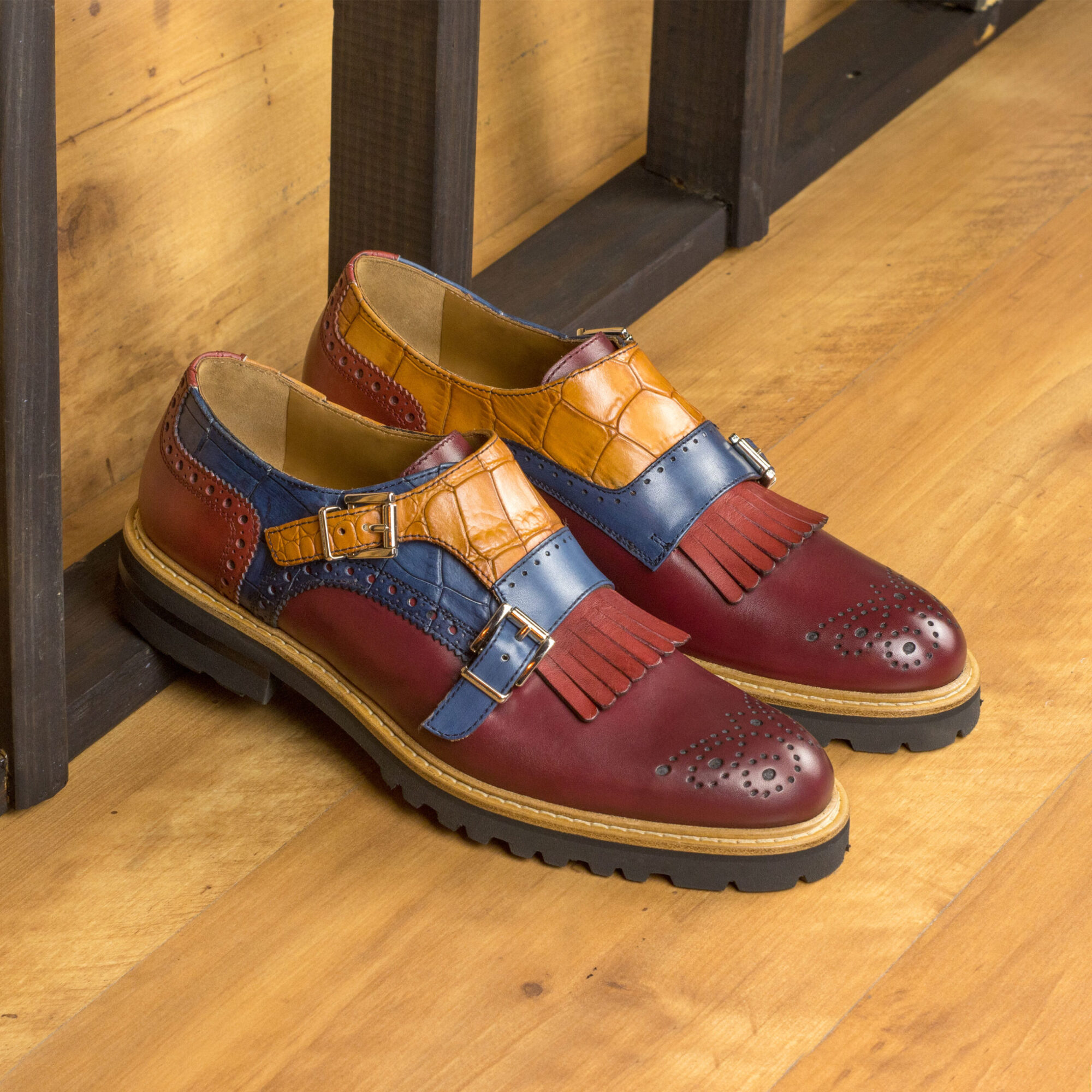 Women's Kiltie Monk Strap - Image 4